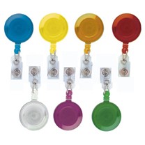 Brady People Id 2120-3600 Holders & Clips Round Translucent Badge Reel 21203600 